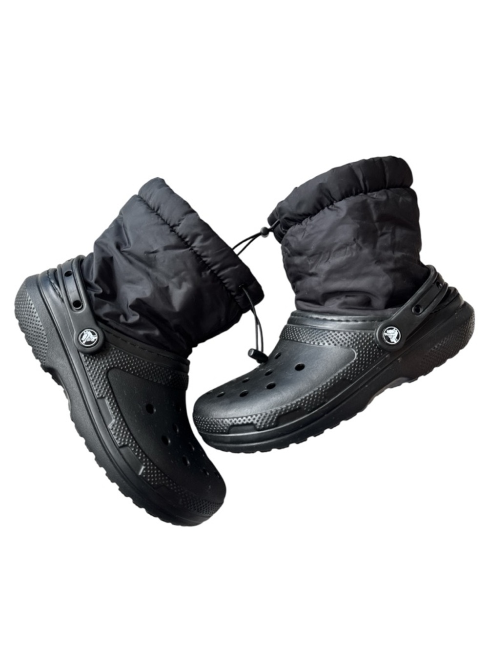 Unisex Crocs Classic Lined Neo Puff Boots Size W-8 M-6